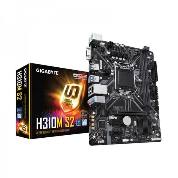 Gigabyte H310M S2 (Rev. 1.0) Intel Motherboard Gigabyte H310M S2 (Rev. 1.0) Intel Motherboard