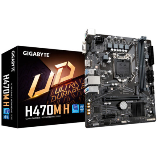 Gigabyte H470M H (rev. 1.0) Intel Motherboard Gigabyte H470M H (rev. 1.0) Intel Motherboard