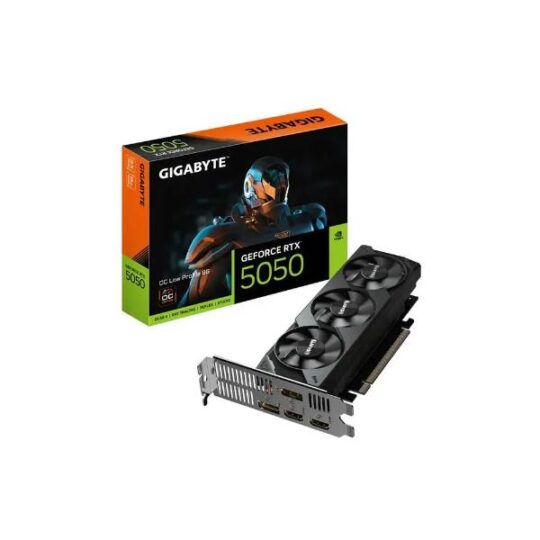 Gigabyte RTX 5050 OC Low Profile 8GB GDDR6 Graphics Card Gigabyte RTX 5050 OC Low Profile 8GB GDDR6 Graphics Card