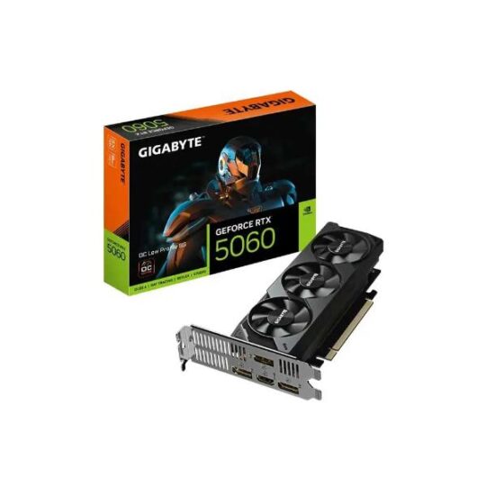 Gigabyte RTX 5060 OC Low Profile 8Gb GDDR7 Graphics Card Gigabyte RTX 5060 OC Low Profile 8Gb GDDR7 Graphics Card