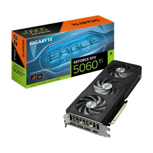 Gigabyte RTX 5060 Ti EAGLE MAX OC 16G Graphics Card Gigabyte RTX 5060 Ti EAGLE MAX OC 16G Graphics Card