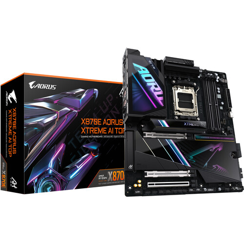 Gigabyte X870E AORUS XTREME AI TOP AM5 E-ATX Motherboard Gigabyte X870E AORUS XTREME AI TOP AM5 E-ATX Motherboard