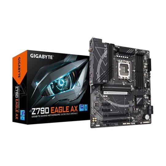 Gigabyte Z790 EAGLE AX (rev. 1.0) Motherboard Supports Intel 12th, 13th & 14th Gen Processors Gigabyte Z790 EAGLE AX (rev. 1.0) Motherboard Supports Intel 12th, 13th & 14th Gen Processors