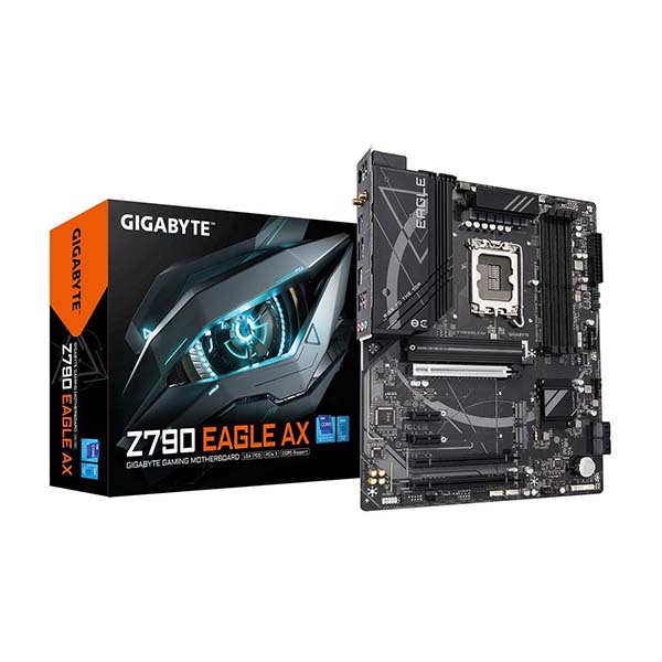 Gigabyte Z790 EAGLE AX (rev. 1.0) Motherboard Supports Intel 12th, 13th & 14th Gen Processors Gigabyte Z790 EAGLE AX (rev. 1.0) Motherboard Supports Intel 12th, 13th & 14th Gen Processors