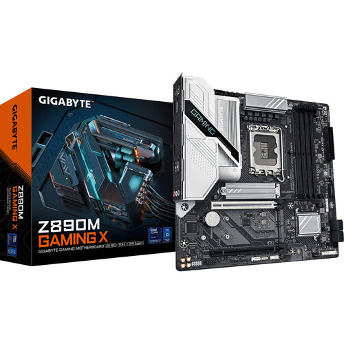 Gigabyte Z890M GAMING X LGA 1851 Micro-ATX Motherboard (Matte Black) Gigabyte Z890M GAMING X LGA 1851 Micro-ATX Motherboard (Matte Black)