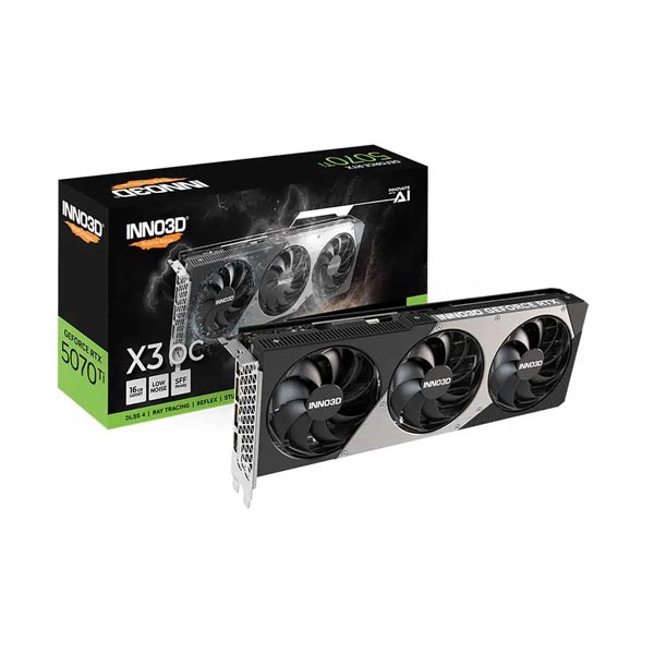 Inno3D Rtx 5070 Ti X3 OC 16Gb GDDR7 Graphics Card Inno3D Rtx 5070 Ti X3 OC 16Gb GDDR7 Graphics Card