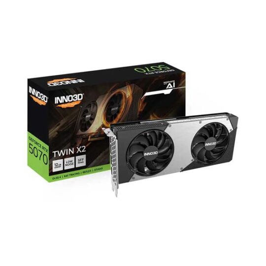 Inno3D Rtx 5070 Twin X2 12Gb GDDR7 Graphics Card Inno3D Rtx 5070 Twin X2 12Gb GDDR7 Graphics Card