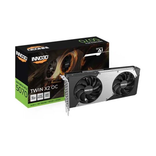 Inno3D Rtx 5070 Twin X2 OC 12Gb GDDR7 Graphics Card Inno3D Rtx 5070 Twin X2 OC 12Gb GDDR7 Graphics Card