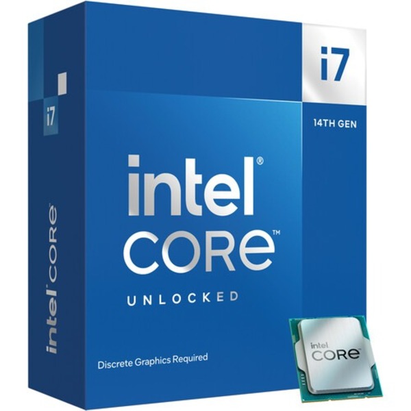 Intel Core i7-14700KF LGA1700 Desktop Processor (5.6 GHz / 20 Cores / 28 Threads) Intel Core i7-14700KF LGA1700 Desktop Processor (5.6 GHz / 20 Cores / 28 Threads)