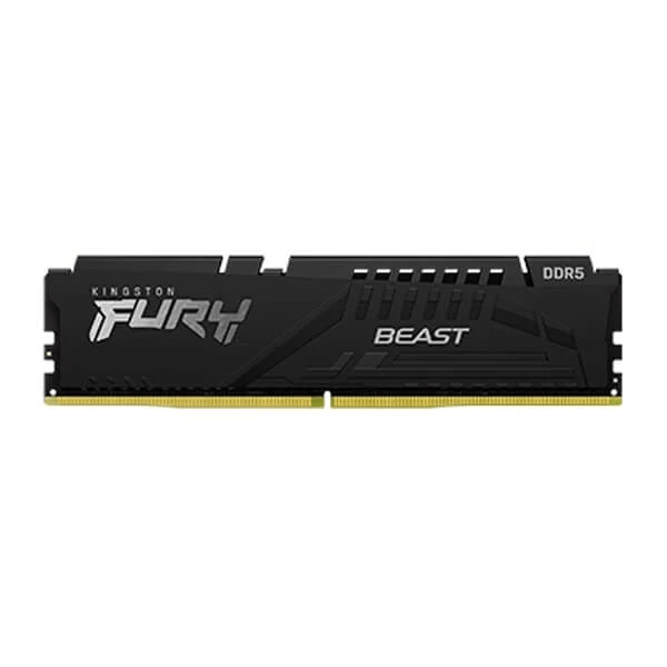 Kingston FURY Beast 16GB (16GBx1) DDR5 5200MHz RAM Kingston FURY Beast 16GB (16GBx1) DDR5 5200MHz RAM