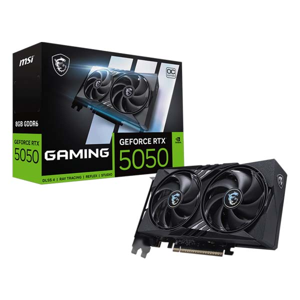 MSI GeForce RTX 5050 GAMING OC Graphics Card MSI GeForce RTX 5050 GAMING OC Graphics Card