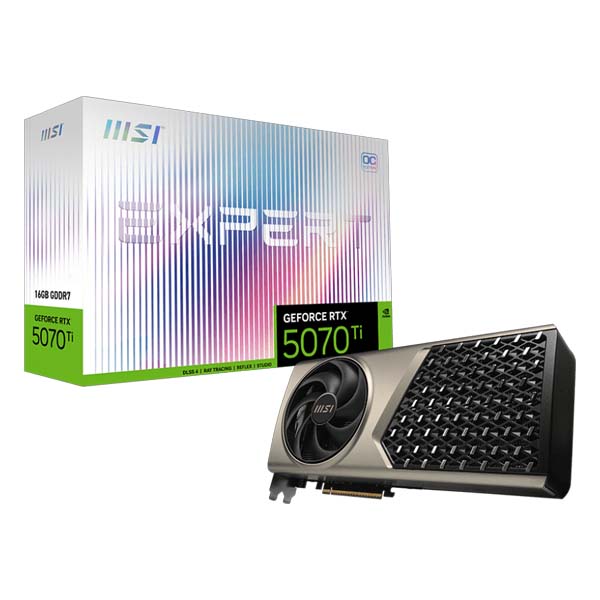 MSI GeForce RTX 5070 Ti 16G EXPERT OC GDDR7 Graphics Card MSI GeForce RTX 5070 Ti 16G EXPERT OC GDDR7 Graphics Card