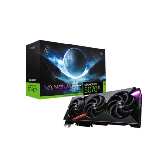 MSI GeForce RTX 5070 Ti Vanguard SOC 16GB GDDR7 Graphics Card MSI GeForce RTX 5070 Ti Vanguard SOC 16GB GDDR7 Graphics Card
