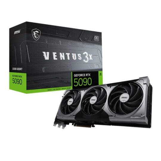 MSI RTX 5090 32G VENTUS 3X OC Graphics Card MSI RTX 5090 32G VENTUS 3X OC Graphics Card