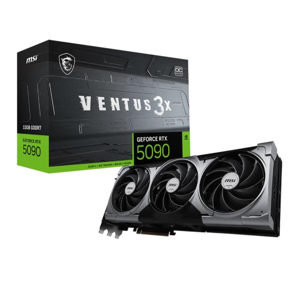MSI RTX 5090 32G VENTUS 3X OC Graphics Card MSI RTX 5090 32G VENTUS 3X OC Graphics Card