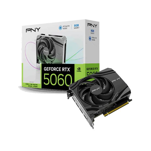 PNY GeForce RTX 5060 Single Fan GPU PNY GeForce RTX 5060 Single Fan GPU