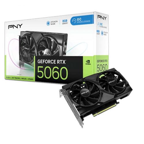 PNY RTX 5060 OC 8GB GDDR7 Graphics Card PNY RTX 5060 OC 8GB GDDR7 Graphics Card