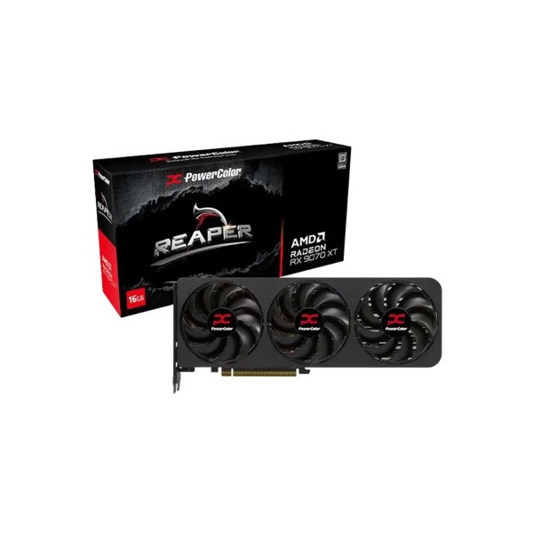 PowerColor Reaper AMD Radeon RX 9070 XT 16GB GDDR6 Graphics Card