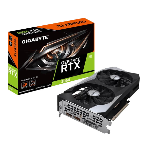 Gigabyte RTX 3050 Windforce OC 8GB Gaming Graphics Card Gigabyte RTX 3050 Windforce OC 8GB Gaming Graphics Card