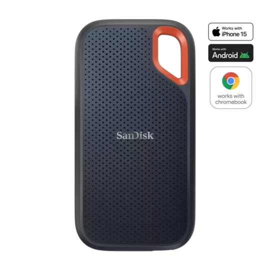SanDisk E61 4TB Extreme Portable SSD 1050MB/s – ( Black ) SanDisk E61 4TB Extreme Portable SSD 1050MB/s – ( Black )