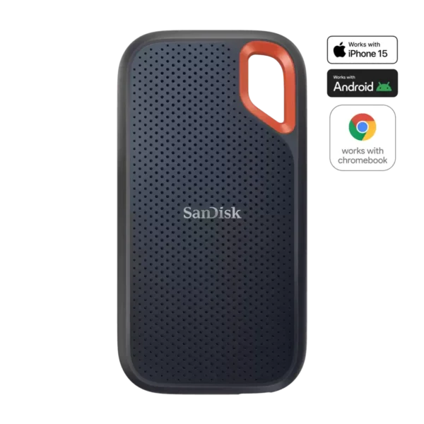 SanDisk E61 4TB Extreme Portable SSD 1050MB/s – ( Black ) SanDisk E61 4TB Extreme Portable SSD 1050MB/s – ( Black )