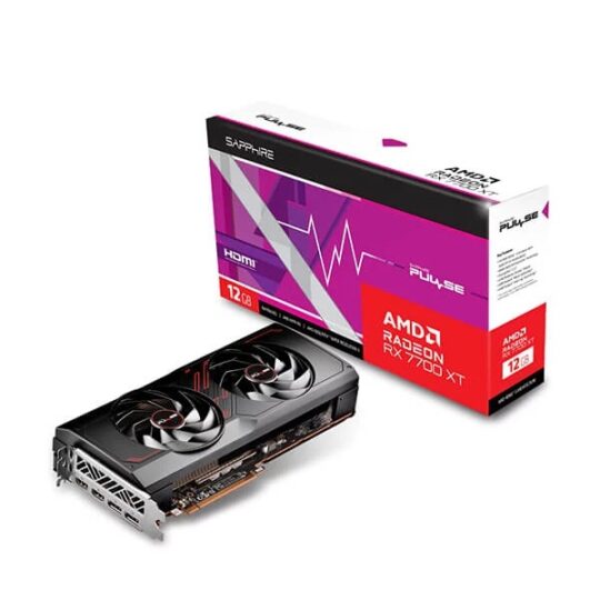 Sapphire Pulse Radeon RX 7700 XT 12GB Gaming Graphics Card Sapphire Pulse Radeon RX 7700 XT 12GB Gaming Graphics Card