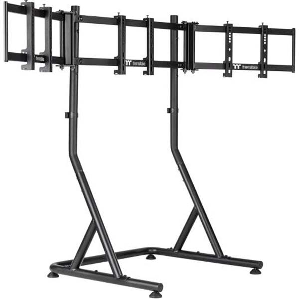 Thermaltake Triple Racing Monitor Stand (Black)