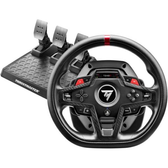 Thrustmaster T248R Racing Wheel and T3PM Pedal Set (Compatible with PS5, PS4 and PC) Thrustmaster T248R Racing Wheel and T3PM Pedal Set (Compatible with PS5, PS4 and PC)
