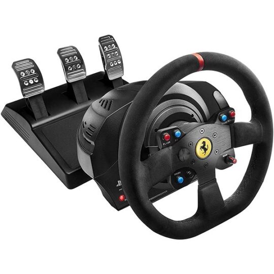 Thrustmaster T300 Ferrari Integral RW Alcantara edition | Racing Game Wheel | Force Feedback | PC/PS3/PS4 Thrustmaster T300 Ferrari Integral RW Alcantara edition | Racing Game Wheel | Force Feedback | PC/PS3/PS4