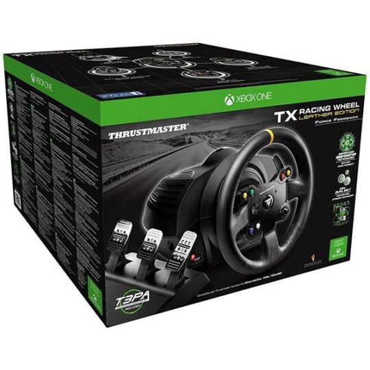 Thrustmaster TX RW Leather Edition | Racing Game Wheel |Force Feedback | PC/Xbox SeriesX/S/One