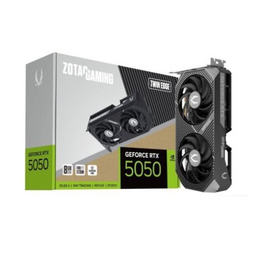 ZOTAC GAMING GeForce RTX 5050 Twin Edge Graphics Card ZOTAC GAMING GeForce RTX 5050 Twin Edge Graphics Card