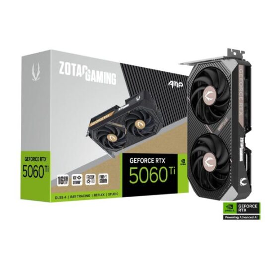 ZOTAC GAMING GeForce RTX 5060 Ti 16GB AMP ZOTAC GAMING GeForce RTX 5060 Ti 16GB AMP