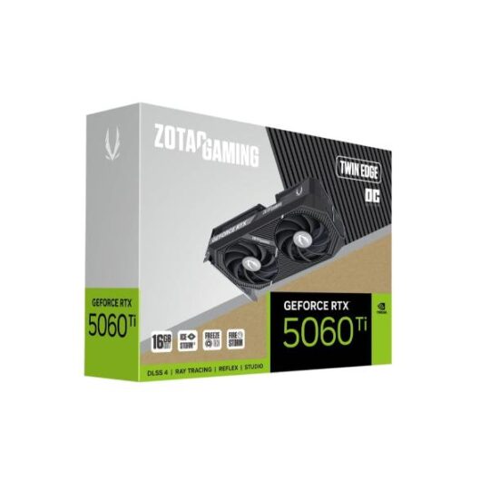 ZOTAC GAMING GeForce RTX 5060 Ti 16GB Twin Edge OC ZOTAC GAMING GeForce RTX 5060 Ti 16GB Twin Edge OC