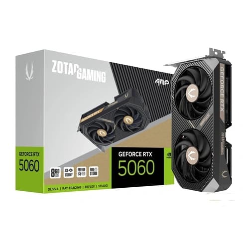 ZOTAC RTX 5060 AMP 8GB GDDR7 Graphics Card ZOTAC RTX 5060 AMP 8GB GDDR7 Graphics Card