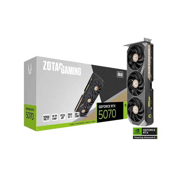 Zotac Gaming RTX 5070 Solid 12GB GDDR7 Graphics Card