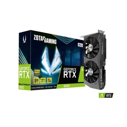 Zotac GeForce Rtx 3050 Eco 8Gb Gddr6 Graphics Card Zotac GeForce Rtx 3050 Eco 8Gb Gddr6 Graphics Card
