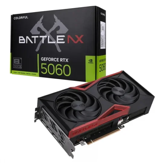 Colorful GeForce RTX 5060 Battle AX DUO 8GB-V Colorful GeForce RTX 5060 Battle AX DUO 8GB-V