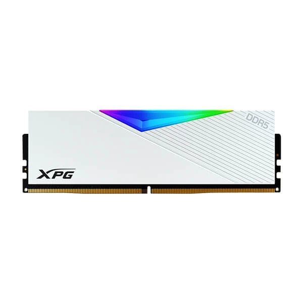 Adata XPG Lancer RGB 16GB (16GBx1) DDR5 6000MHz CL30 Desktop RAM (White) Adata XPG Lancer RGB 16GB (16GBx1) DDR5 6000MHz CL30 Desktop RAM (White)