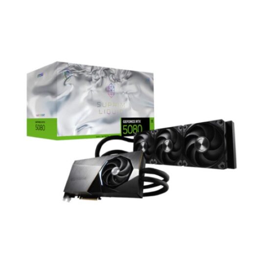 Msi Rtx 5080 Suprim Liquid SOC 16Gb GDDR7 Graphic Card Msi Rtx 5080 Suprim Liquid SOC 16Gb GDDR7 Graphic Card