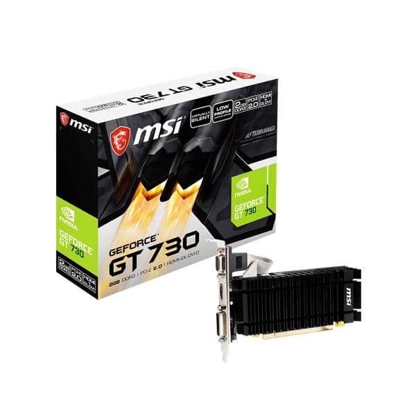 MSI GT 730 OC 2GB DDR3 Graphics Card MSI GT 730 OC 2GB DDR3 Graphics Card
