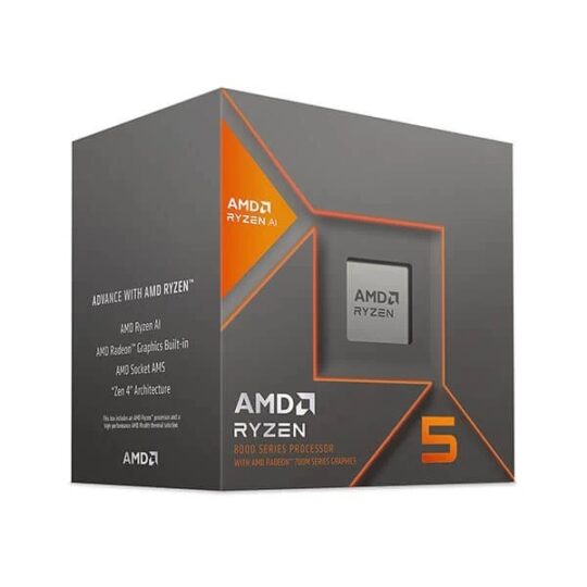 AMD Ryzen 5 8600G AM5 Desktop Processor (5 GHz/ 6 Cores / 12 Threads) AMD Ryzen 5 8600G AM5 Desktop Processor (5 GHz/ 6 Cores / 12 Threads)