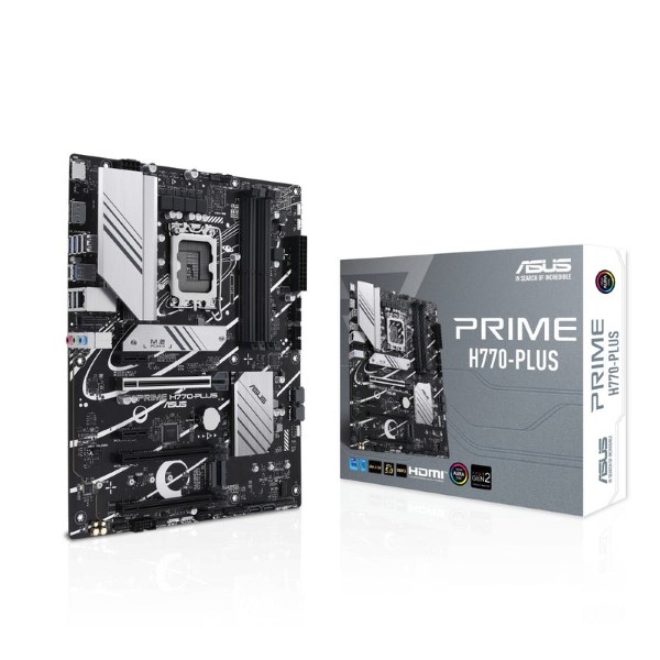 ASUS PRIME H770-PLUS Intel LGA 1700 DDR5 Motherboard Supports Intel 12th, 13th & 14th Gen Processors ASUS PRIME H770-PLUS Intel LGA 1700 DDR5 Motherboard Supports Intel 12th, 13th & 14th Gen Processors