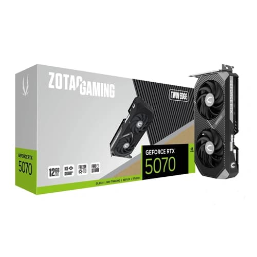 Zotac Gaming GeForce RTX 5070 Twin Edge 12GB GDDR7 Graphics Card Zotac Gaming GeForce RTX 5070 Twin Edge 12GB GDDR7 Graphics Card