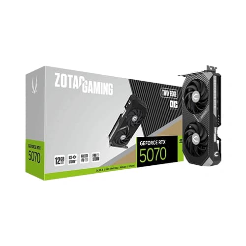 Zotac Gaming GeForce RTX 5070 Twin Edge OC 12GB GDDR7 Graphics Card Zotac Gaming GeForce RTX 5070 Twin Edge OC 12GB GDDR7 Graphics Card