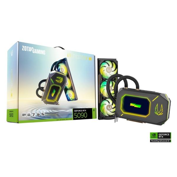 Zotac GeForce RTX 5090 Arcticstorm AIO 32Gb GDDR7 Graphics Card Zotac GeForce RTX 5090 Arcticstorm AIO 32Gb GDDR7 Graphics Card